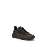 Black Calf Leather Bos Taurus Athletic Sneakers